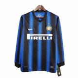 prima maglia Inter Milan Retro manica lunga 2010 2011